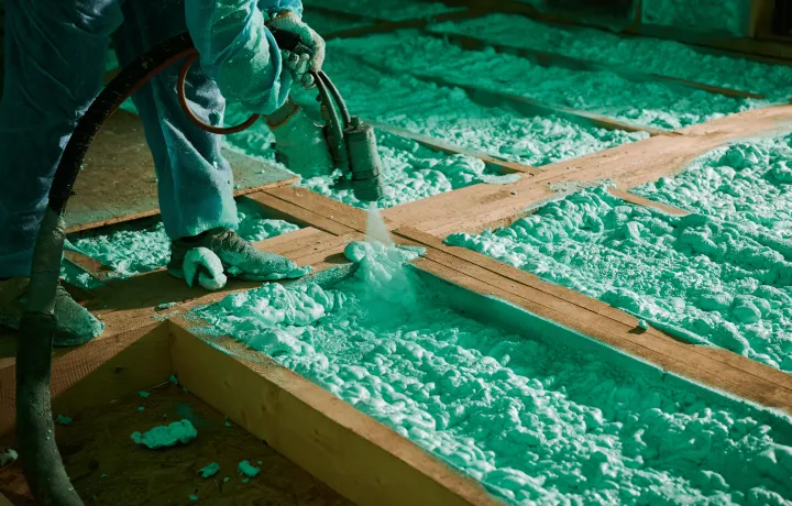 Defective Spray Foam Insulation